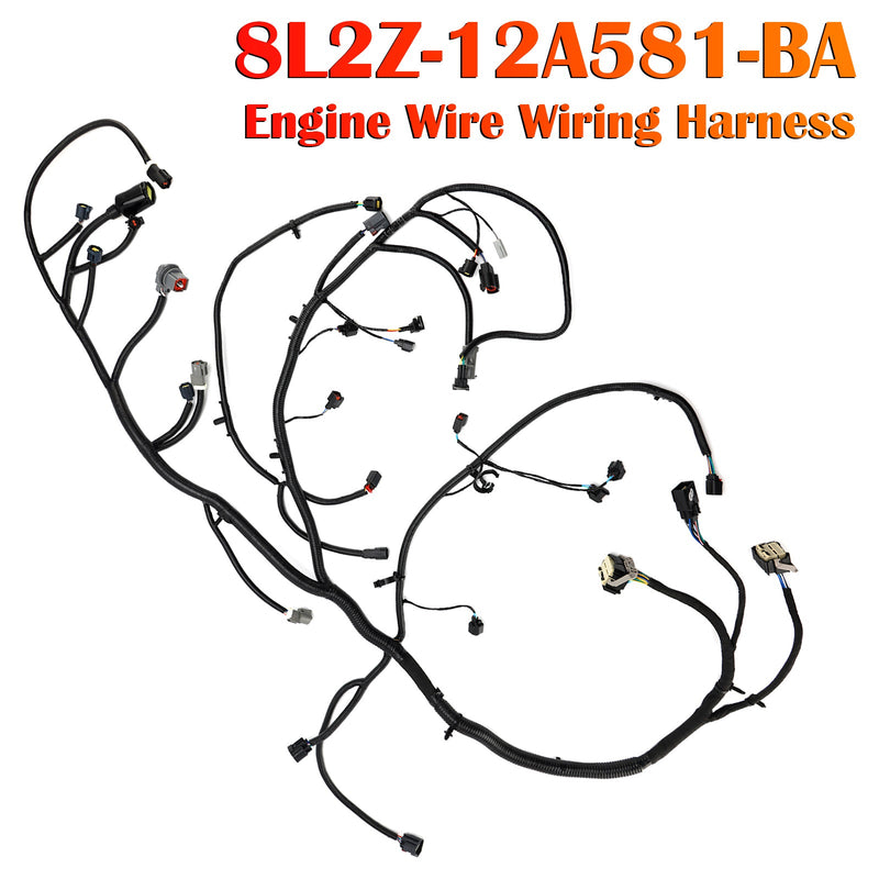 8L2Z-12A581-BA 4.0L Engine Wire Wiring Harness for Ford Explorer Sport 2008-2009