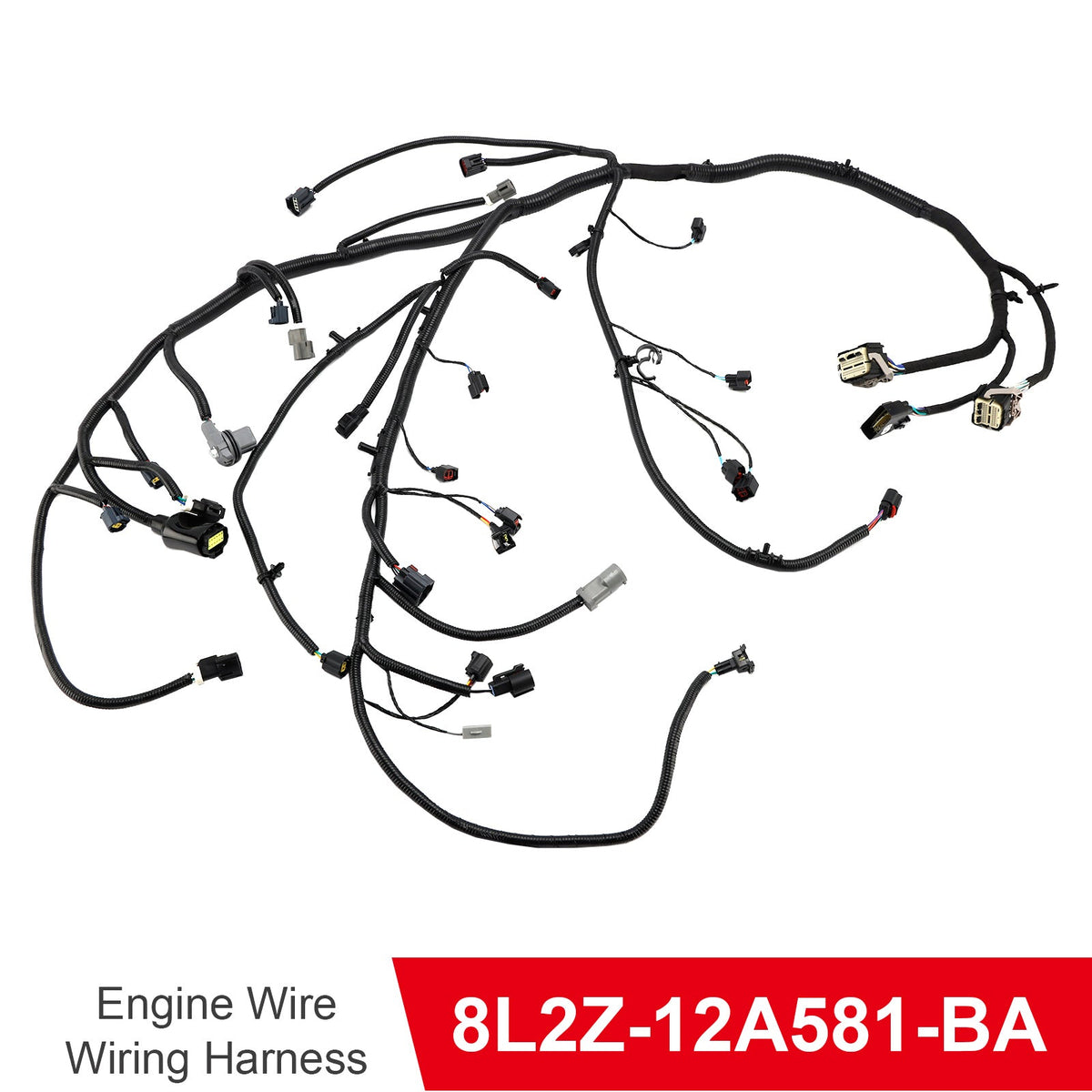 8L2Z-12A581-BA 4.0L Engine Wire Wiring Harness for Ford Explorer Sport 2008-2009