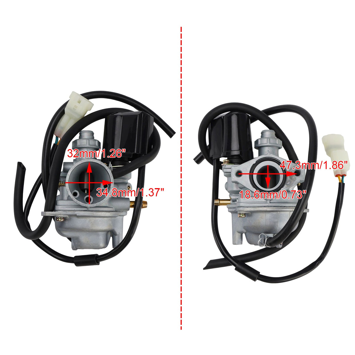 Kawasaki KFX50 KFX90C 2007-2022 15003-Y001 15004-Y005 Carburetor Carb