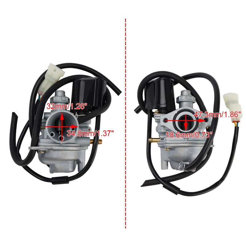 Kawasaki KFX50 KFX90C 2007-2022 15003-Y001 15004-Y005 Carburetor Carb