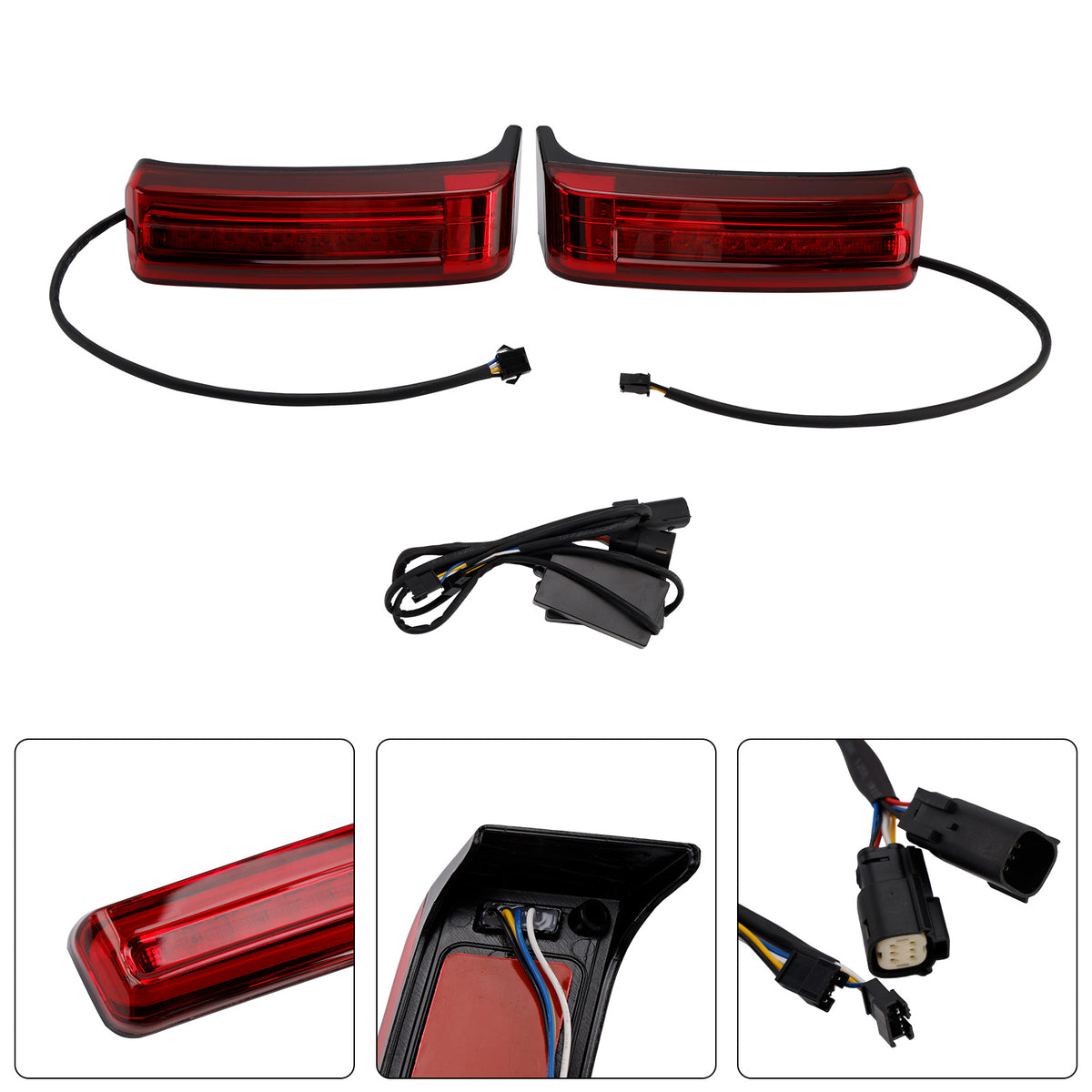 Touring Road Glide 2014-2023 Saddlebag Light Brake Run Turn Signal Lamp
