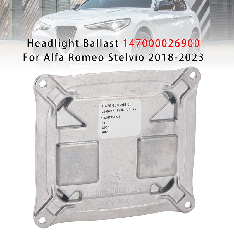 2018-2023 Alfa Romeo Stelvio Headlight Ballast 147000026900