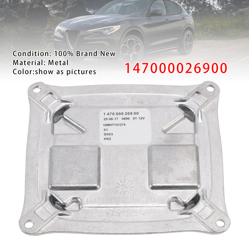 2018-2023 Alfa Romeo Stelvio Headlight Ballast 147000026900