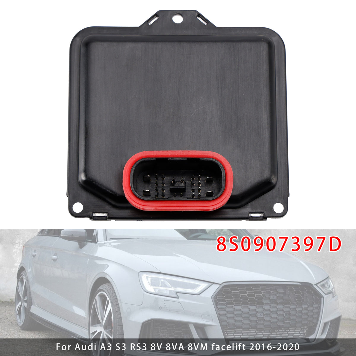 2016-2020 Audi A3 S3 RS3 8V 8VA 8VM facelift LED Light Control Module