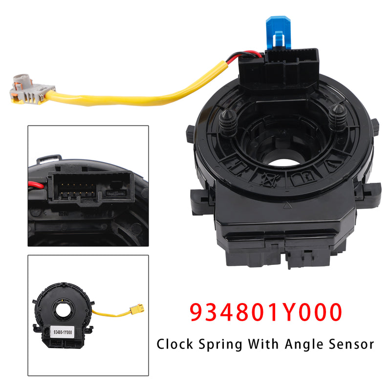 Hyundai Genesis G80 2015-2020 Clock Spring With Angle Sensor 934801Y000