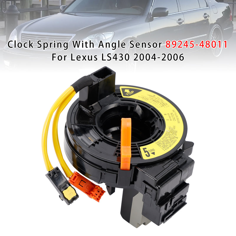 Lexus LS430 2004-2006 Clock Spring With Angle Sensor 89245-48011