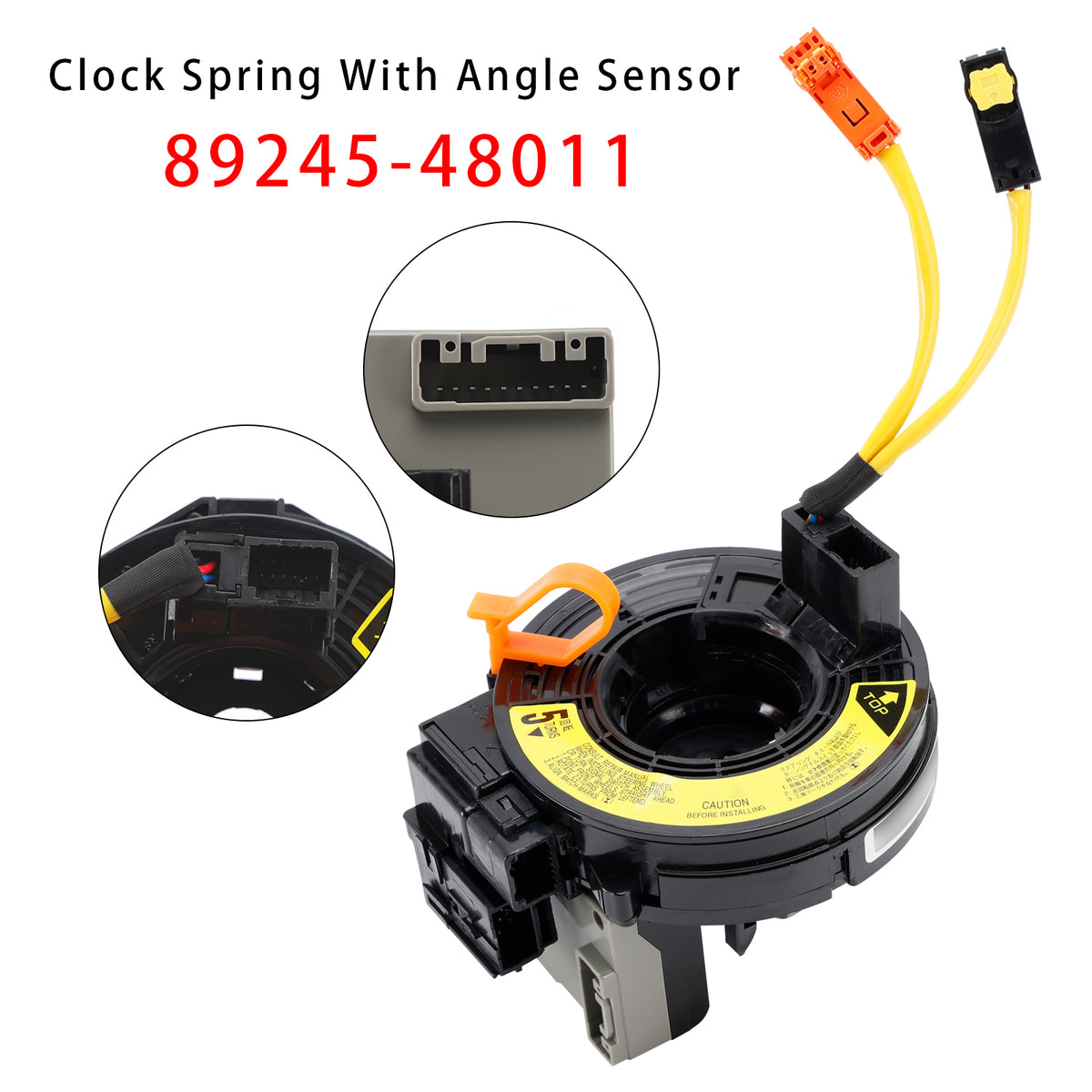 Lexus LS430 2004-2006 Clock Spring With Angle Sensor 89245-48011