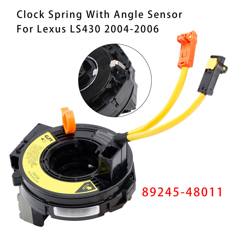 Lexus LS430 2004-2006 Clock Spring With Angle Sensor 89245-48011