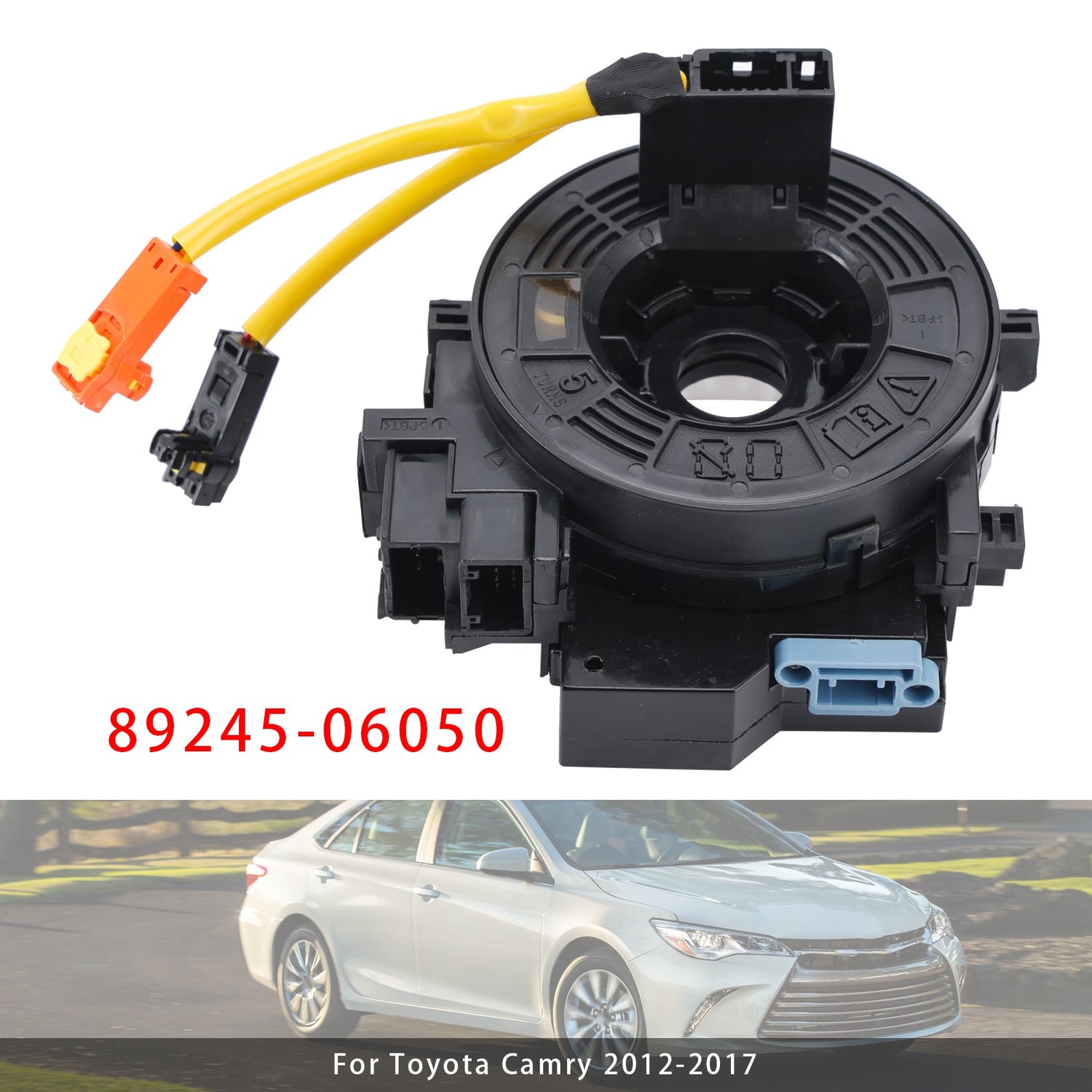 89245-06050 Clock Spring With Angle Sensor For Toyota Camry 2012-2017