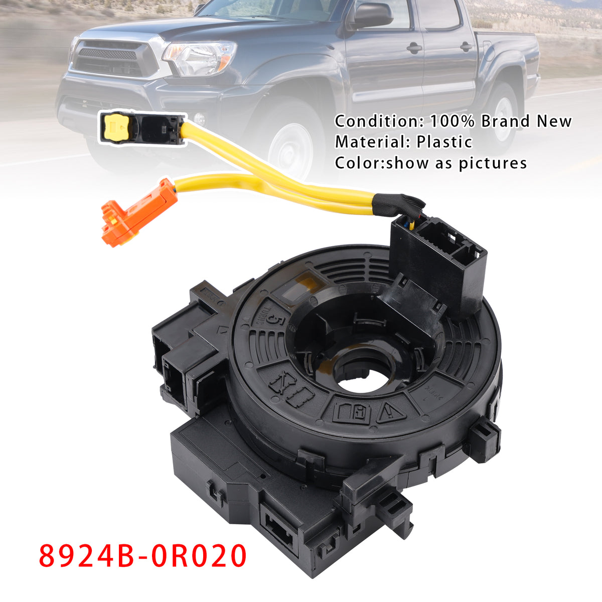 Toyota Tacoma RAV4 2017-2023 Clock Spring With Angle Sensor 8924B-0R020