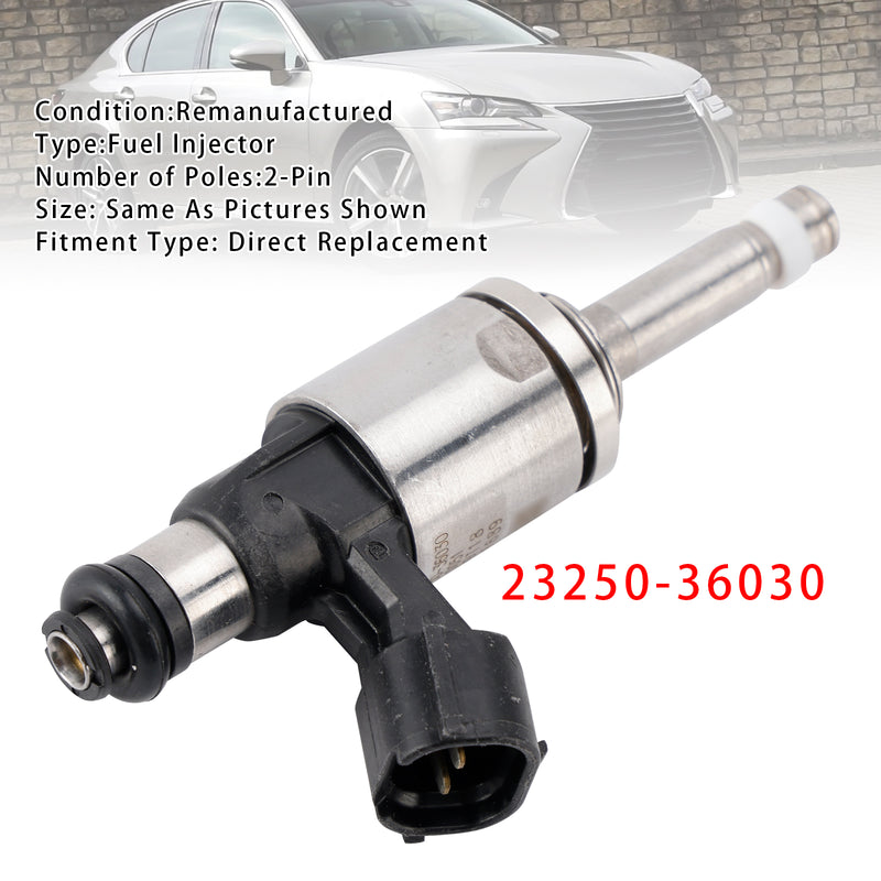 Lexus IS200T RC200T NX200T 2.0L 23250-36030 1PCS Fuel Injector