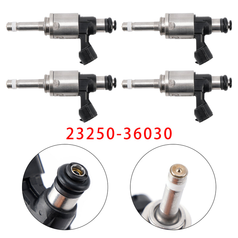 Lexus IS200T RC200T NX200T 2.0L 23250-36030 4PCS Fuel Injector