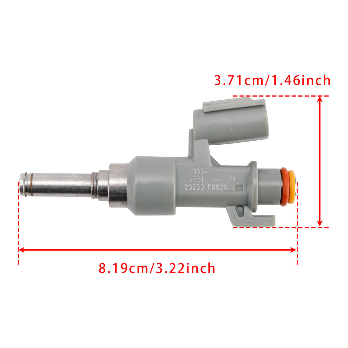 Toyota RAV4 Camry Highlander Lexus NX RX 2.5L 23250-25020 4PCS Fuel Injector