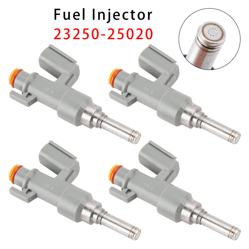 Toyota RAV4 Camry Highlander Lexus NX RX 2.5L 23250-25020 4PCS Fuel Injector