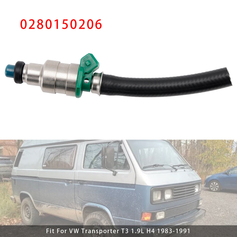 VW Vanagon Transporter T3 1983-1991 1.9 2.1 0280150206 1PCS Fuel Injector