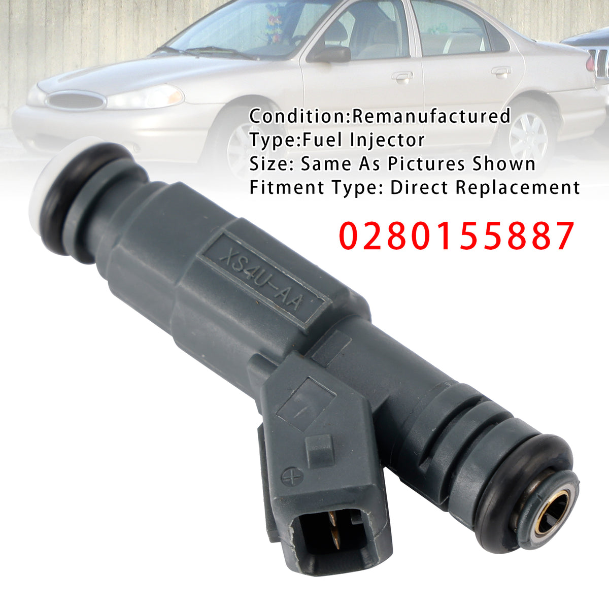 Ford Focus Escape Contour Mazda Tribute 1999-2004 0280155887 1PCS Fuel Injector