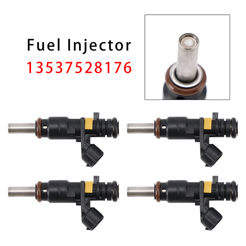 Mini Cooper R55 R56 Peugeot 207/208 1.6 2006-2012 13537528176 4PCS Fuel Injector