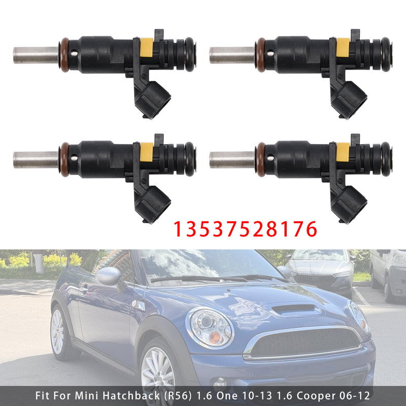 Mini Cooper R55 R56 Peugeot 207/208 1.6 2006-2012 13537528176 4PCS Fuel Injector