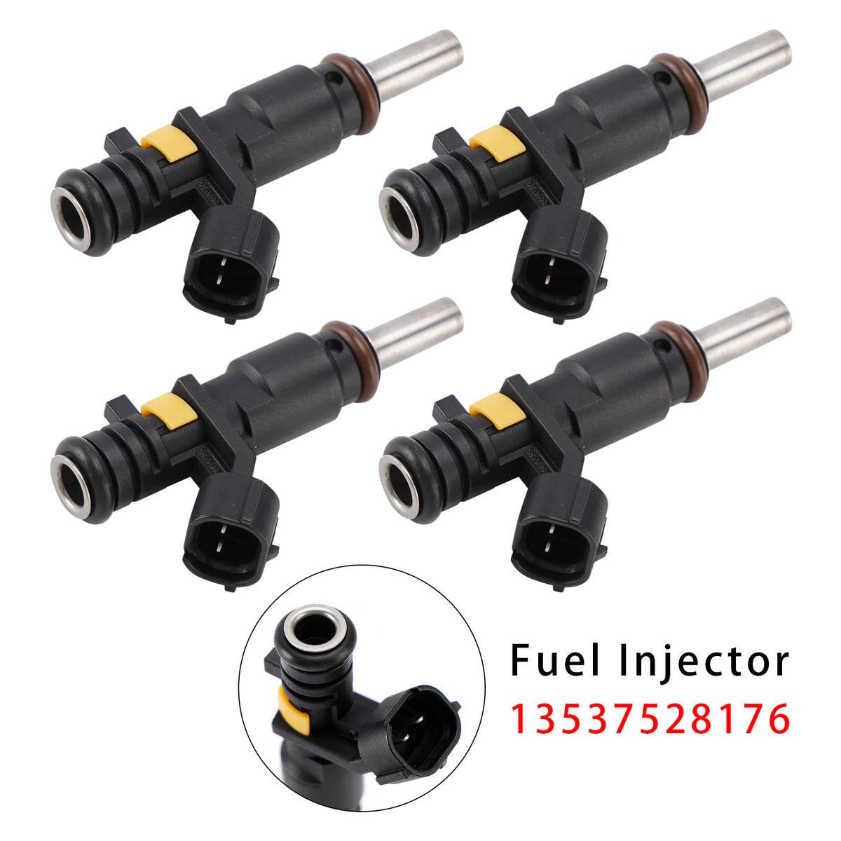 Mini Cooper R55 R56 Peugeot 207/208 1.6 2006-2012 13537528176 4PCS Fuel Injector