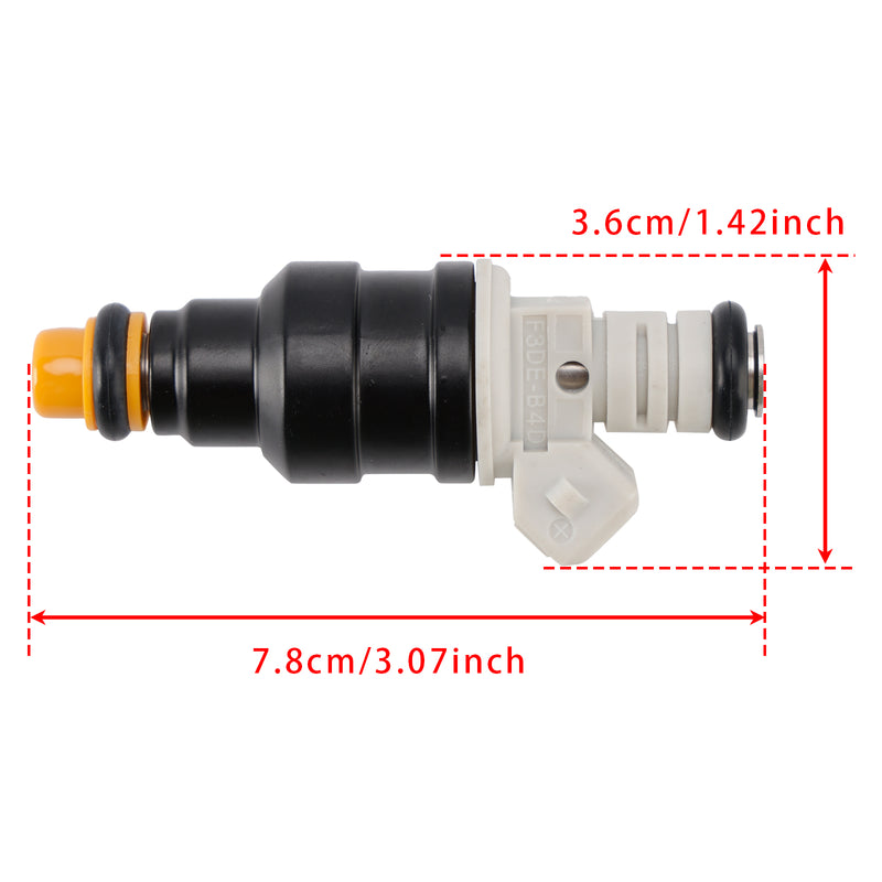 Ford Mustang Thunderbird Mercury 3.8L V6 1994-1997 F3DE-B4D 6PCS Fuel Injector