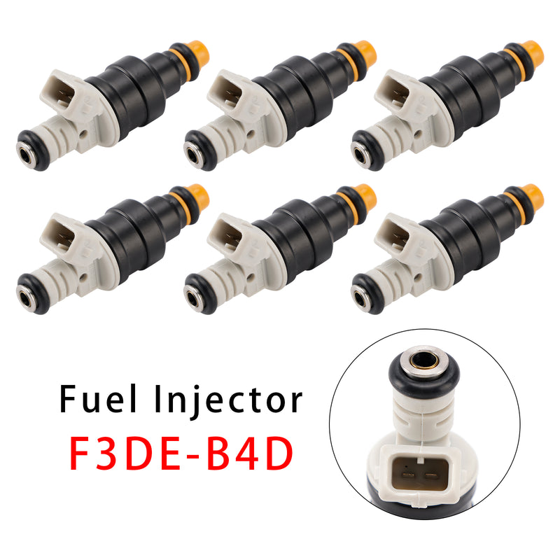 Ford Mustang Thunderbird Mercury 3.8L V6 1994-1997 F3DE-B4D 6PCS Fuel Injector