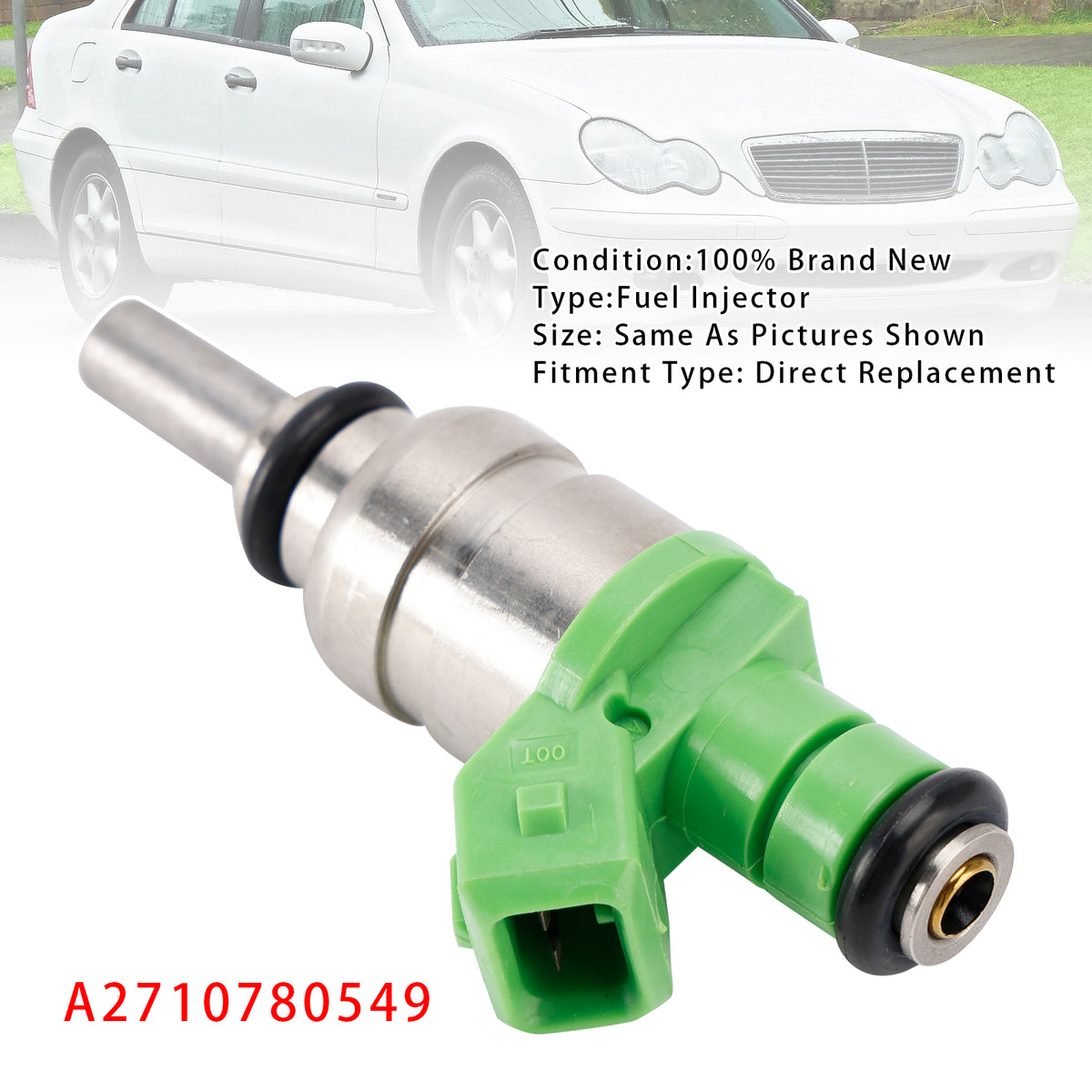 Mercedes C E CLC CLK SLK SLC Sprinter M271 A2710780549 1PCS Fuel Injector