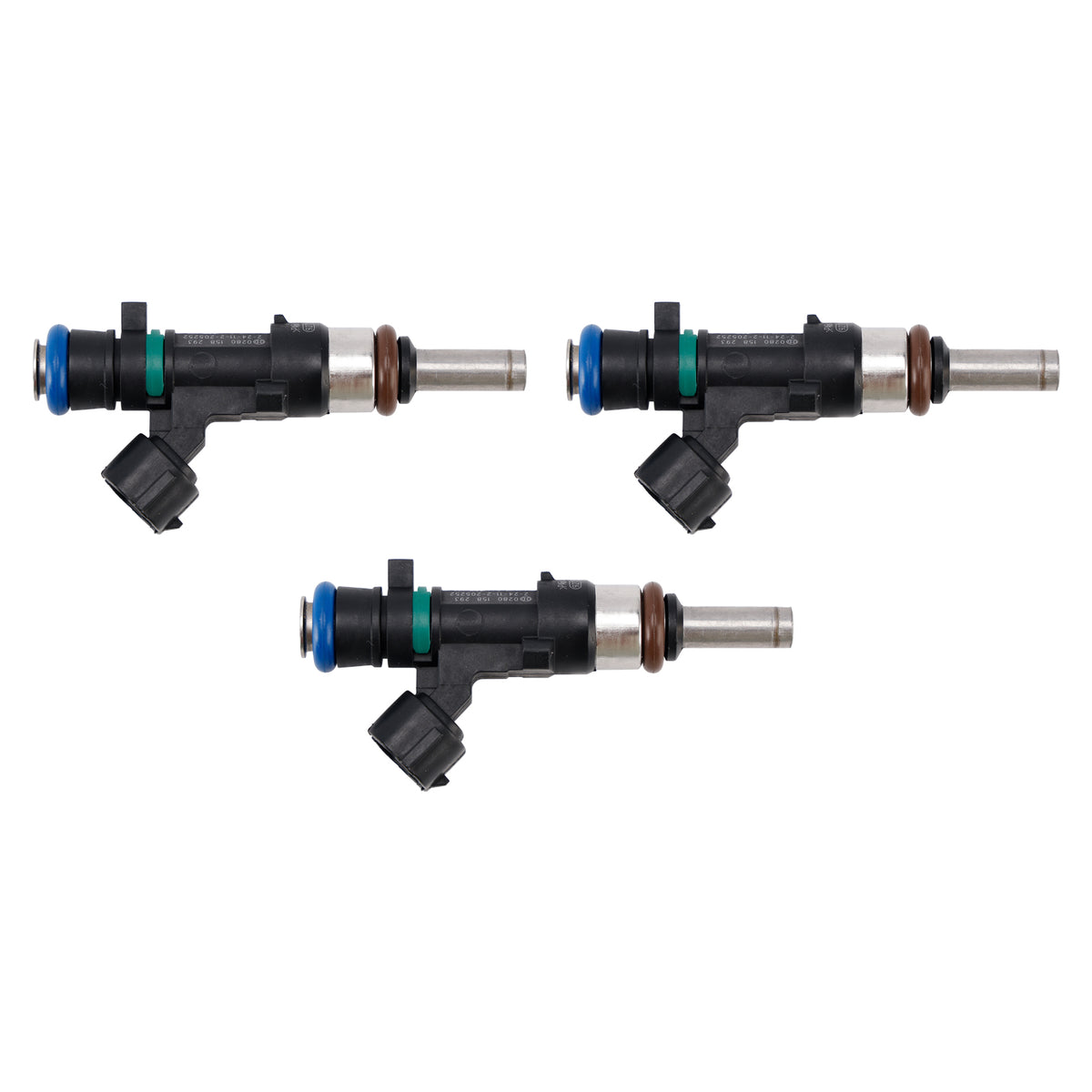 Dacia Logan Sandero Renault Clio Symbol 0.9L 0280158293 3Pcs Fuel Injector