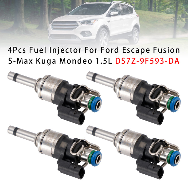 Ford Escape Fusion S-Max Kuga Mondeo 1.5L DS7Z-9F593-DA 4PCS Fuel Injector