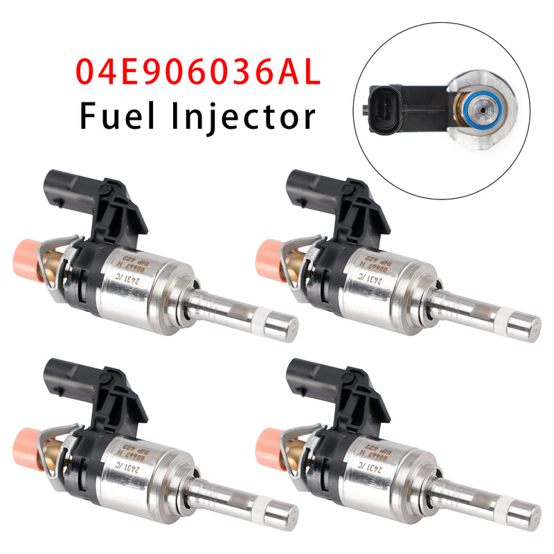 Audi VW SKODA Rapid Octavia Fabia 1.0 TSI 04E906036AL 4PCS Fuel Injector