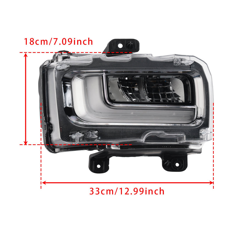 2024-2025 Ford F150 Left Right LED Front Fog Light Lamp RL3415A254AB RL3415A254AC