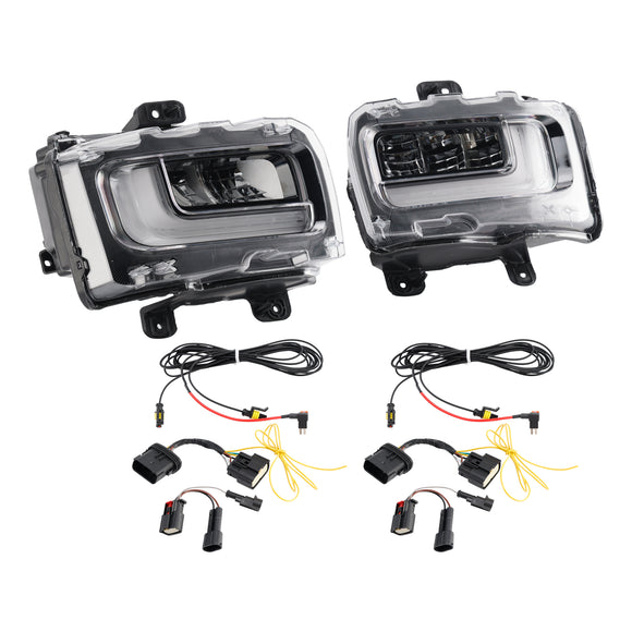 2024-2025 Ford F150 Left Right LED Front Fog Light Lamp RL3415A254AB RL3415A254AC