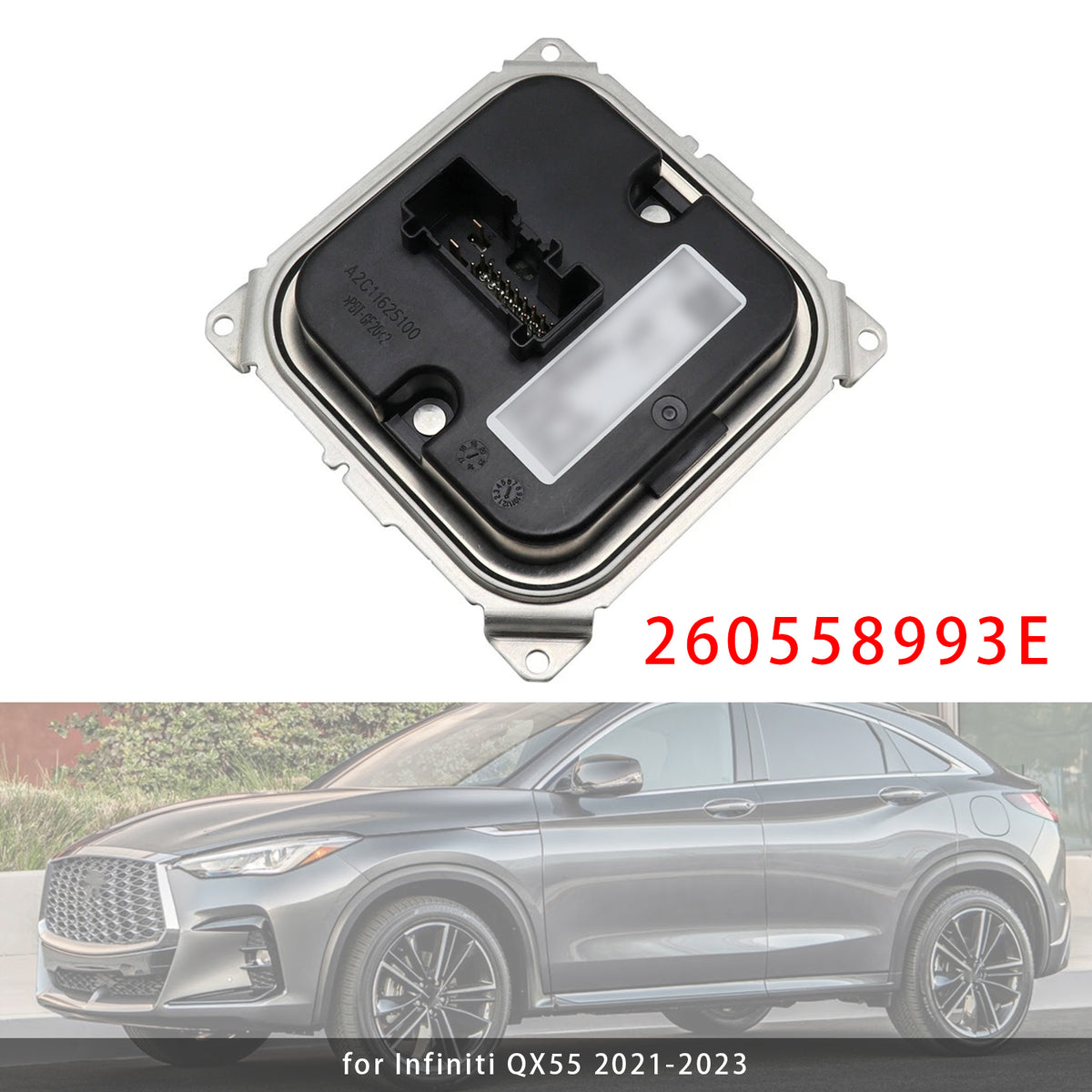 Nissan Versa Renault Infiniti Q60 QX55 Headlight Module Ballast 260558993E