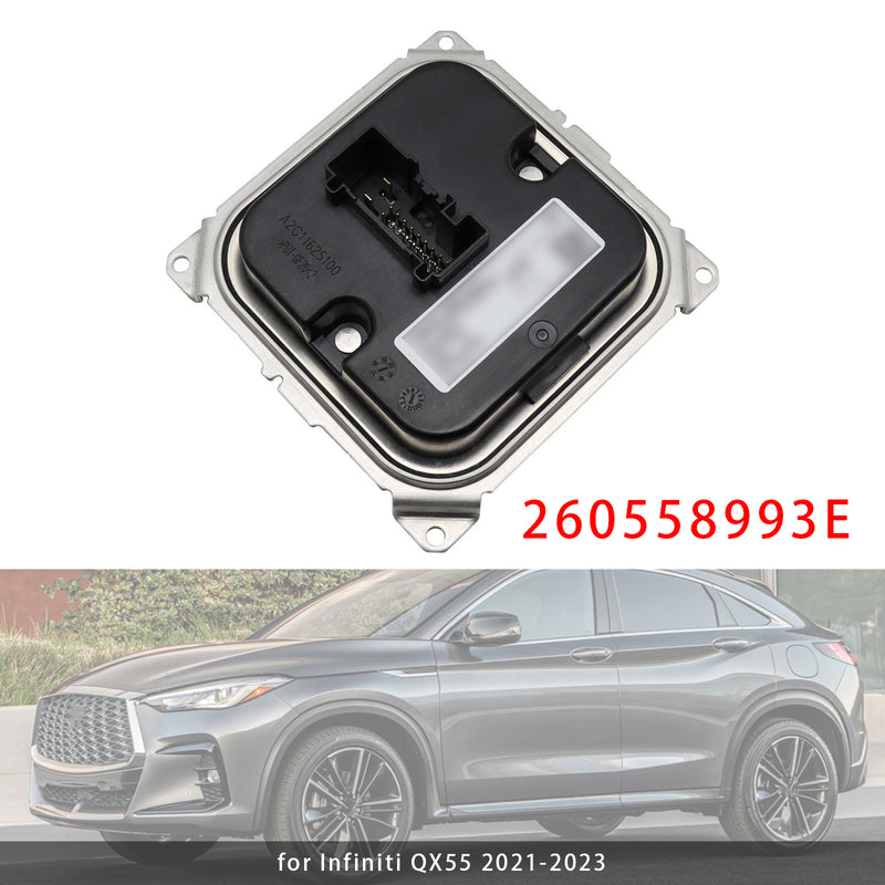 Nissan Versa Renault Infiniti Q60 QX55 Headlight Module Ballast 260558993E