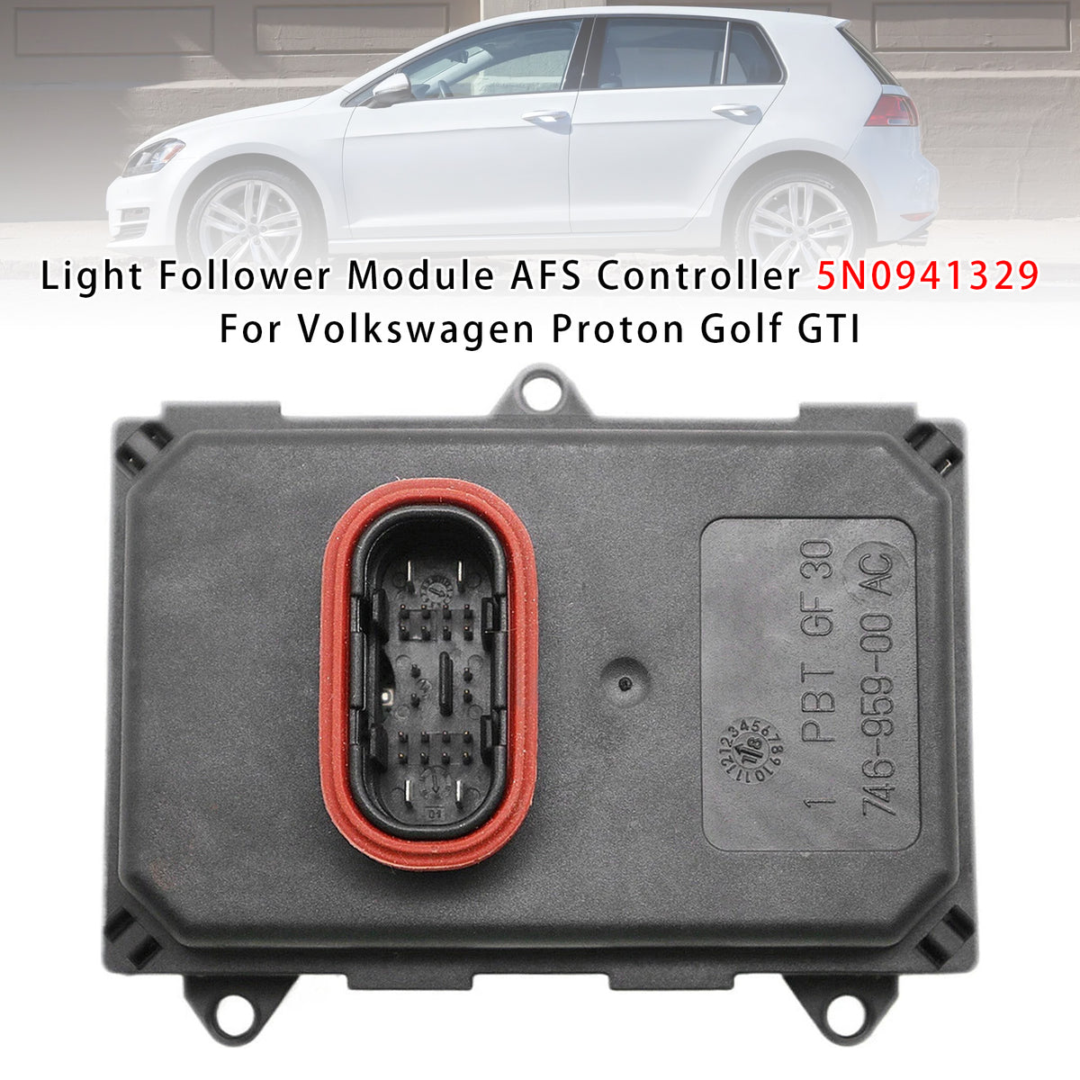 Volkswagen Proton Golf GTI Light Follower Module AFS Controller 5N0941329