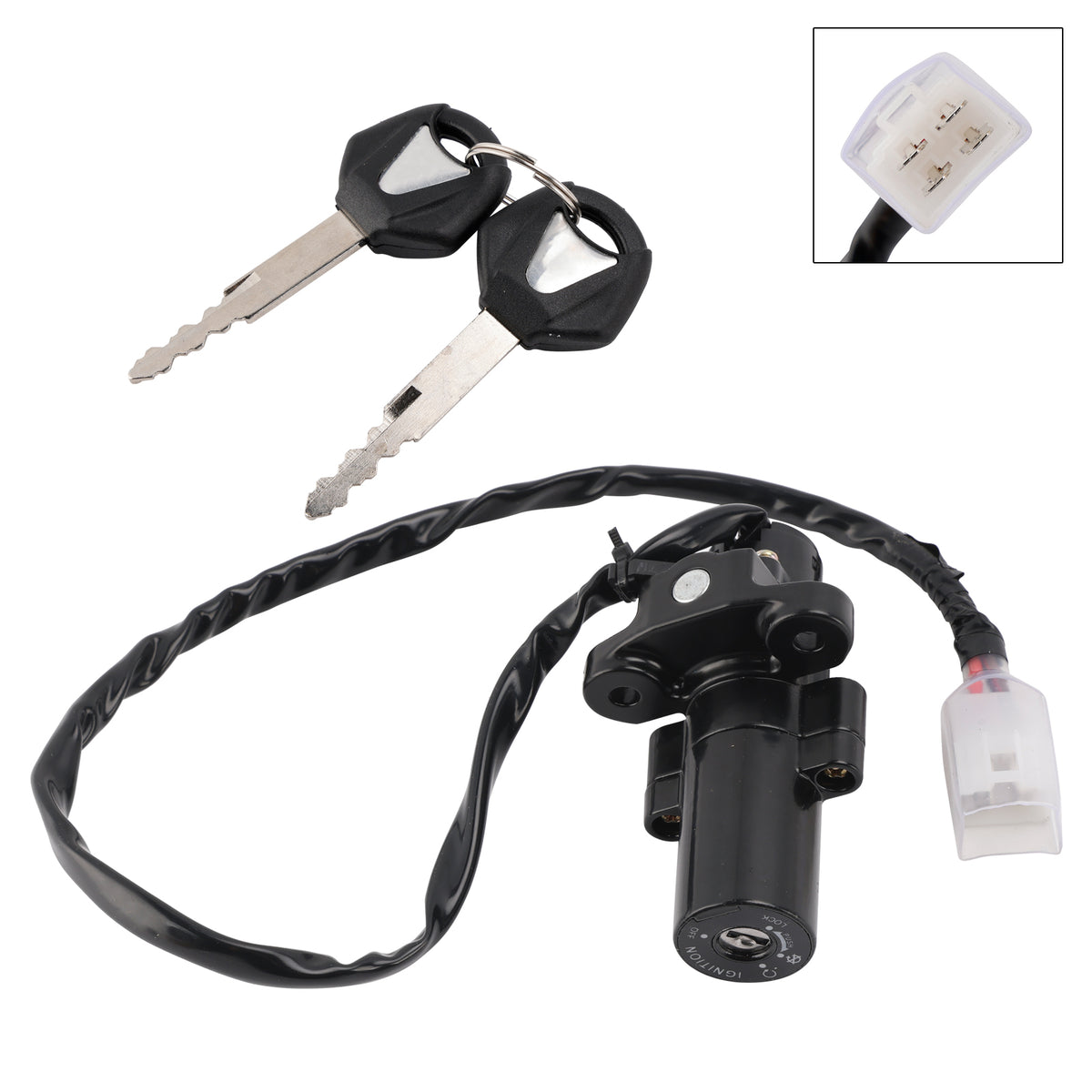Yamaha YZF-R3 R3 YZF-R25 R25 MT-03 MT03 2019 2020-2024 Ignition Key Switch