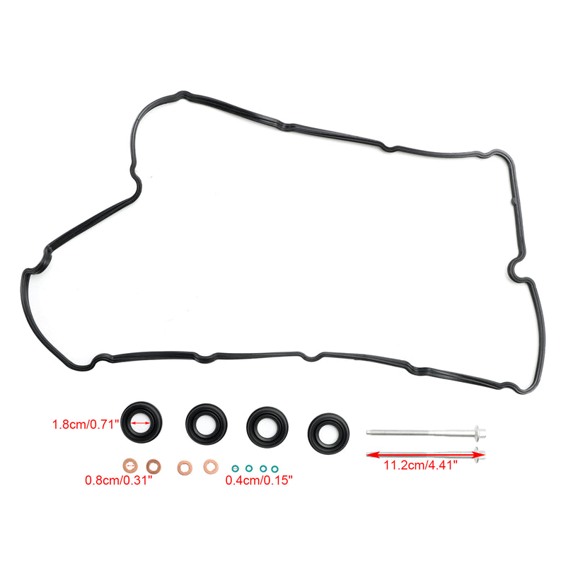 Ford Transit MK7 2.2 TDCI Injector Seals Bolts Rocker Cover Gasket 1372490