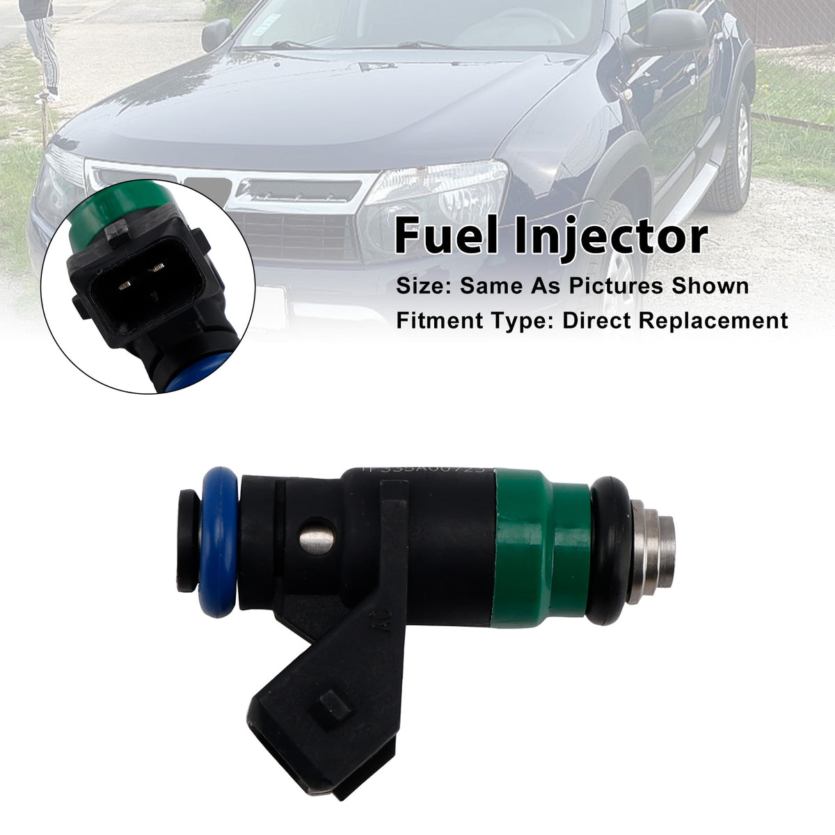 Dacia Renault Clio II 1.4 16V 1.6 16V H82132254 1PCS Fuel Injector