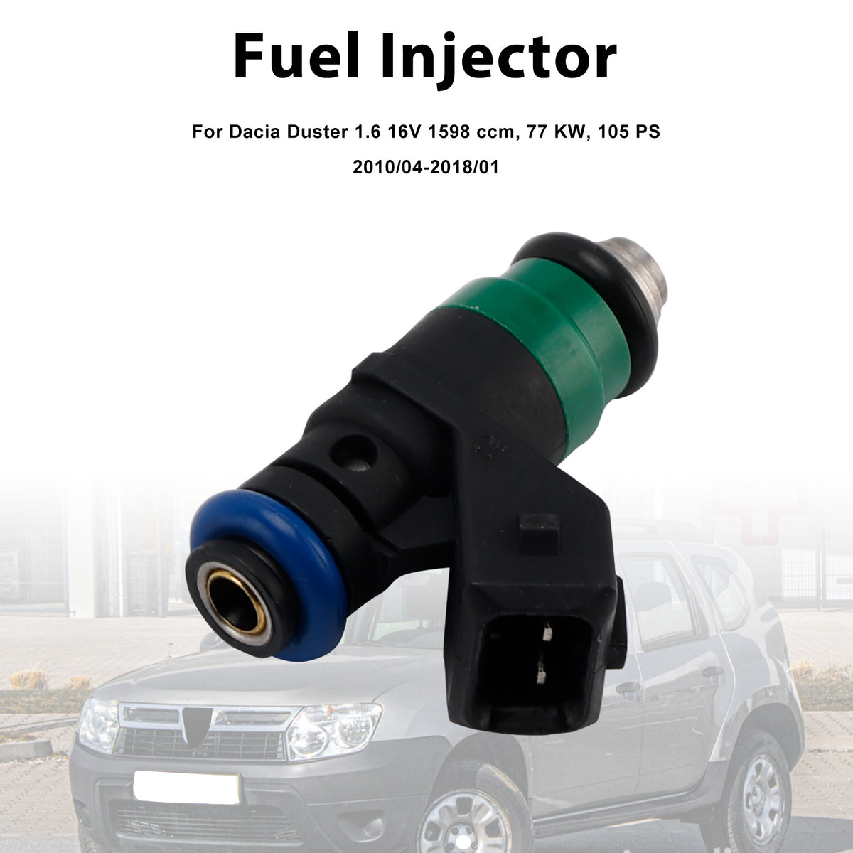 Dacia Renault Clio II 1.4 16V 1.6 16V H82132254 1PCS Fuel Injector