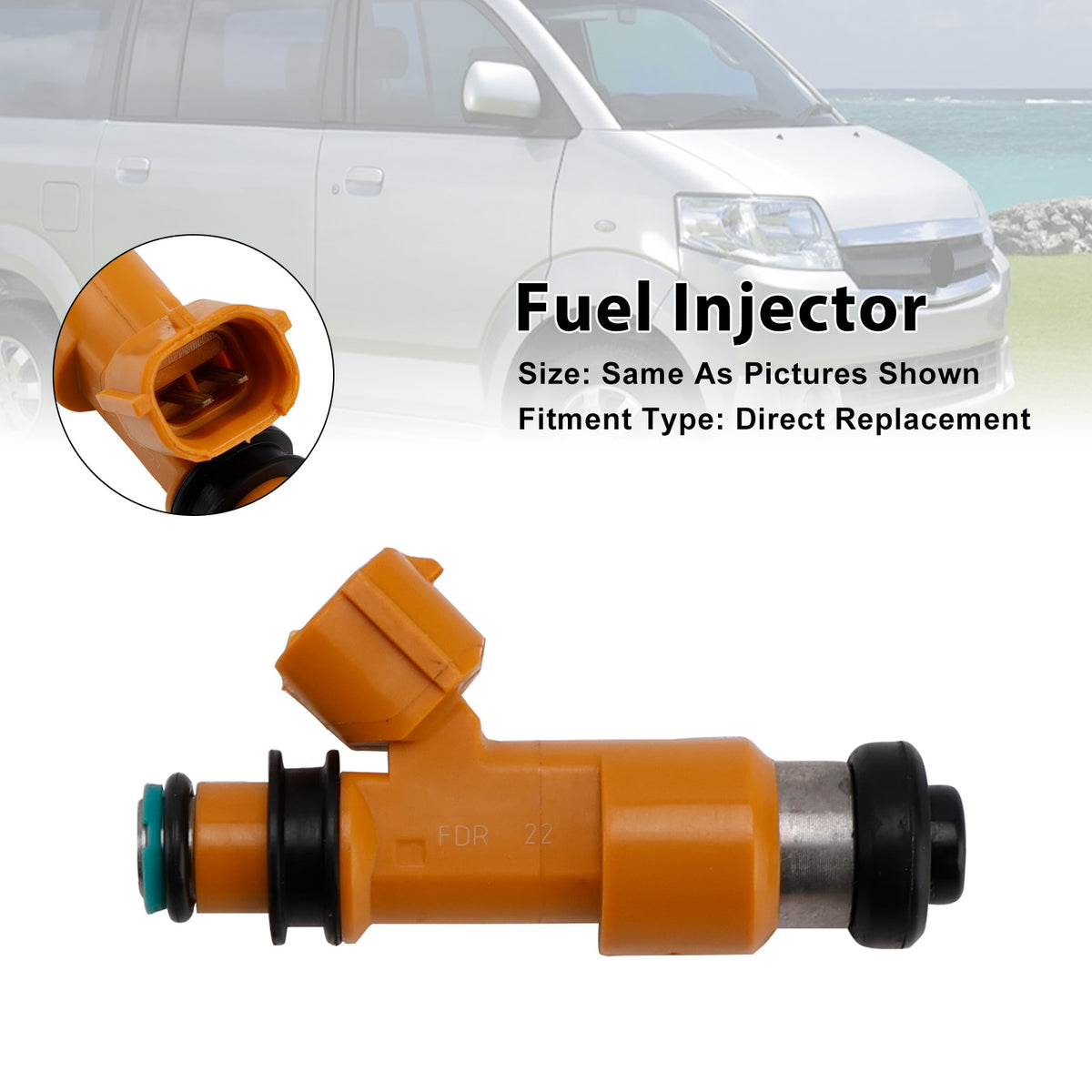 Suzuki APV Suzuki Futura 1500cc SL415 Euro II 15710-61J00 1PCS Fuel Injector