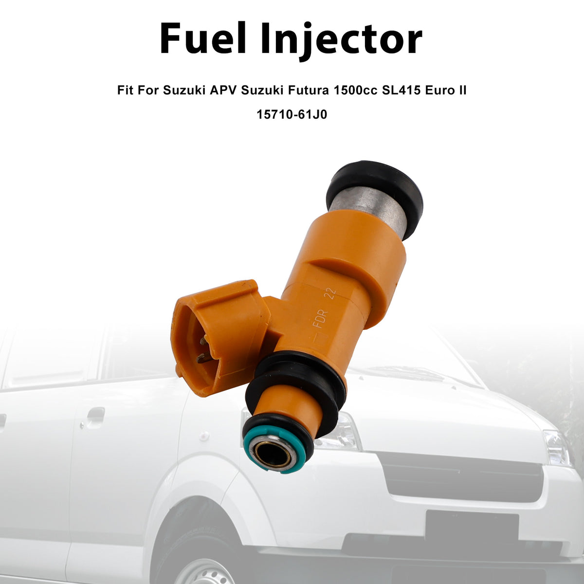 Suzuki APV Suzuki Futura 1500cc SL415 Euro II 15710-61J00 1PCS Fuel Injector