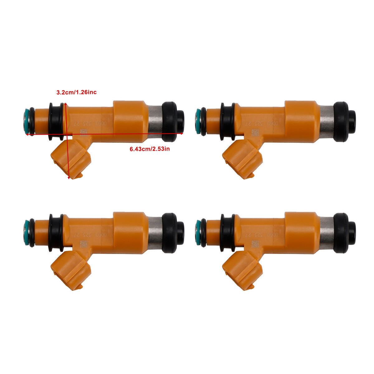Suzuki APV Suzuki Futura 1500cc SL415 Euro II 15710-61J00 4PCS Fuel Injector