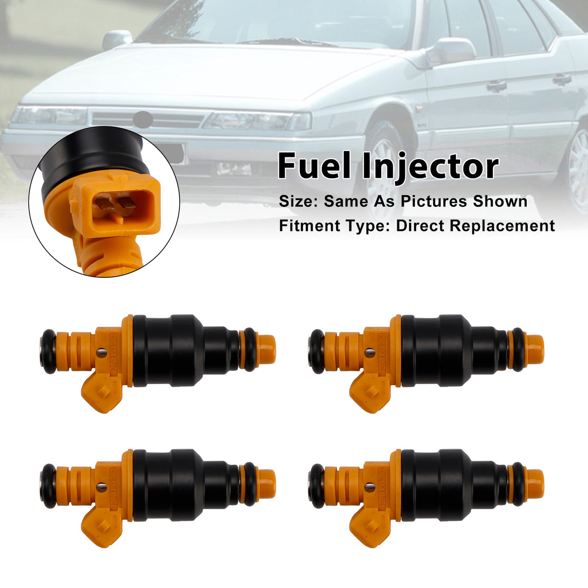 Peugeot 205 405 Opel Vectra Citro?n BX Volvo 0280150762 4PCS Fuel Injector