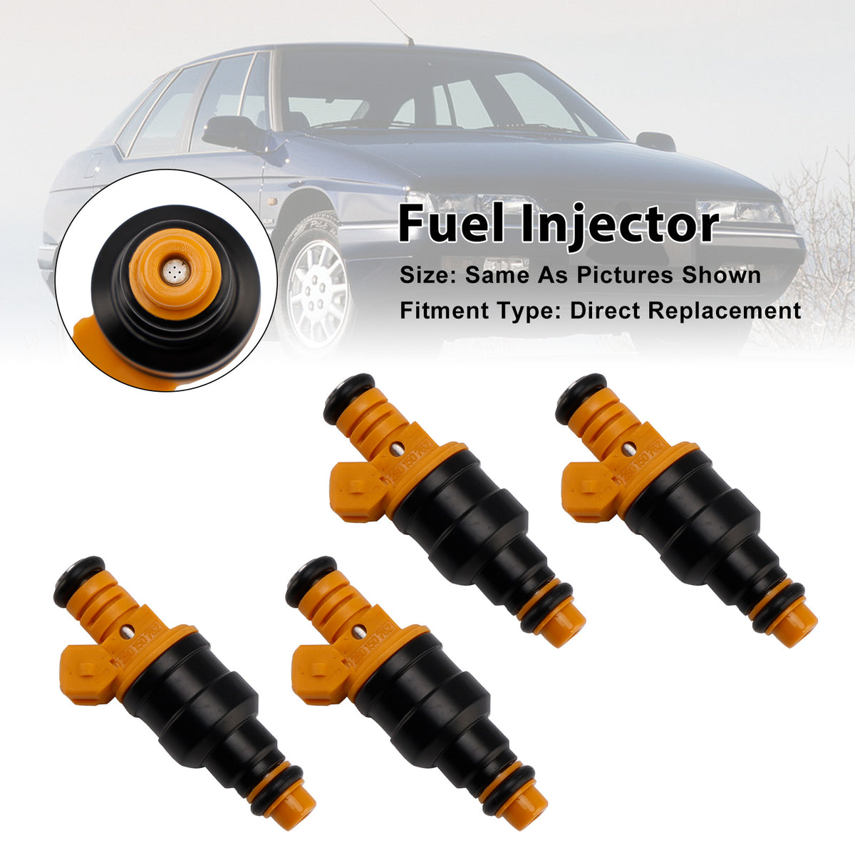 Peugeot 205 405 Opel Vectra Citro?n BX Volvo 0280150762 4PCS Fuel Injector