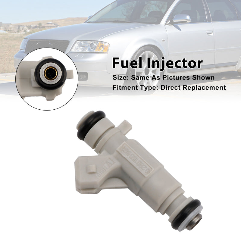 Audi S6 S8 4.2L V8 2001-2003 0280155988 077133551Q 1PCS Fuel Injector