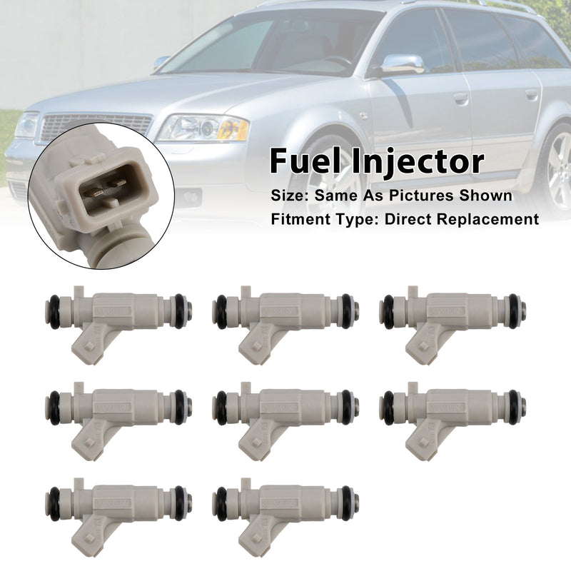 Audi S6 S8 4.2L V8 2001-2003 0280155988 077133551Q 8PCS Fuel Injector