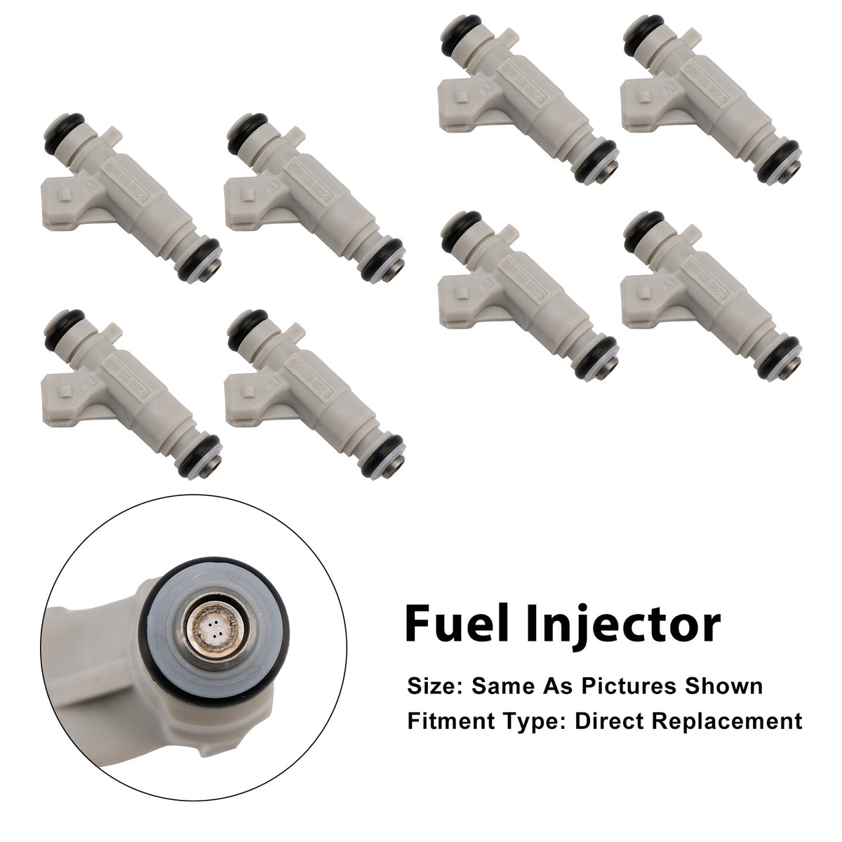 Audi S6 S8 4.2L V8 2001-2003 0280155988 077133551Q 8PCS Fuel Injector