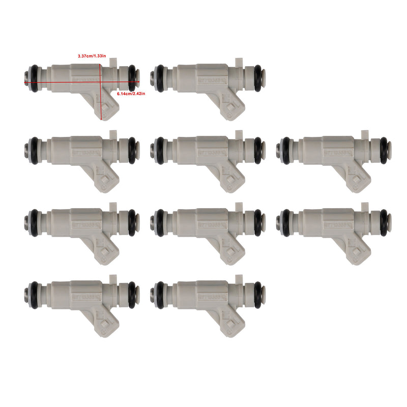 Audi S6 S8 4.2L V8 2001-2003 0280155988 077133551Q 8PCS Fuel Injector