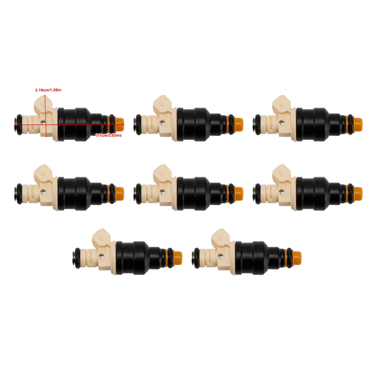 Porsche 928 5.0L 5.4L V8 1987-1995 0280150730 92860611902 8PCS Fuel Injector