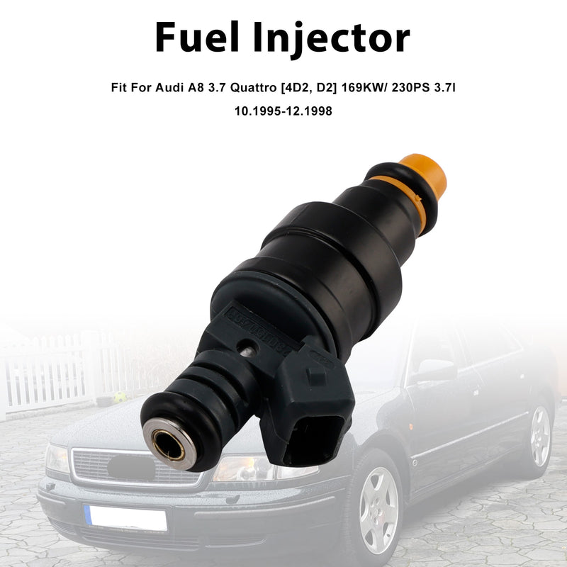 Audi A8 V8 S6 S4 Quattro 3.6L 3.7L 4.2L 0280150463 1PCS Fuel Injector