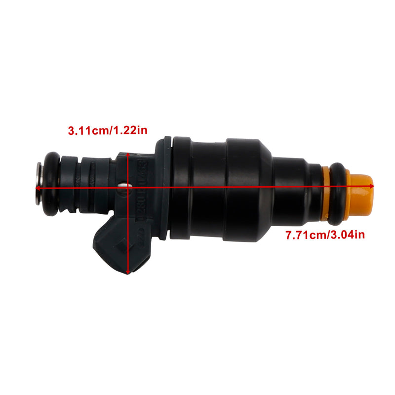 Audi A8 V8 S6 S4 Quattro 3.6L 3.7L 4.2L 0280150463 1PCS Fuel Injector